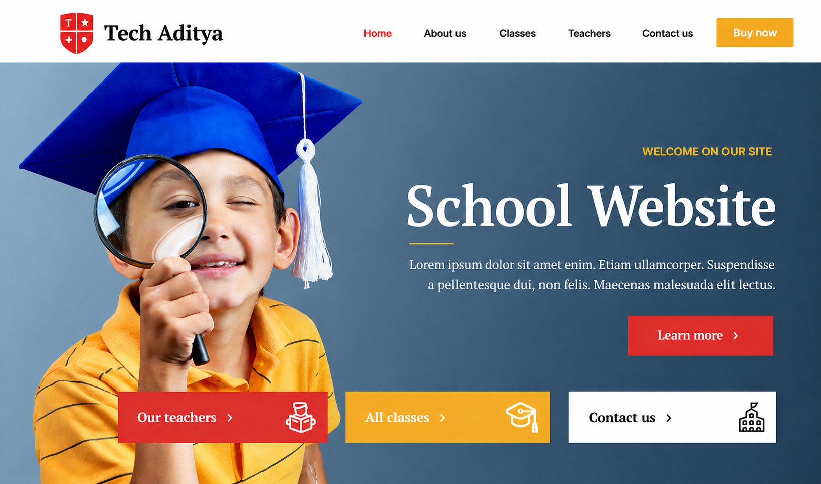 School Website Development
